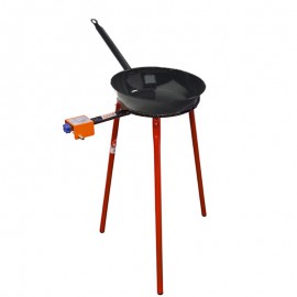 Set multi usages  - Poêle creuse émaillée 36 cm