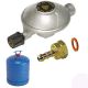 TYPE 794F DETENDEUR CAMPING NF GAZ 500G/H 28MB   entrée m16x150-sortie m20x150+raccord tétine