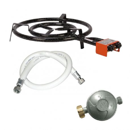 Réchaud Garcima 50cm avec tuyau  de gaz + detendeur - 14.1kW