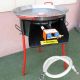 Kit à paella -bbq50  pour 20 personnes - Plat acier