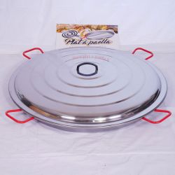 Plat à Paella + couvercle 90 cm pour 50 personnes  - Garcima