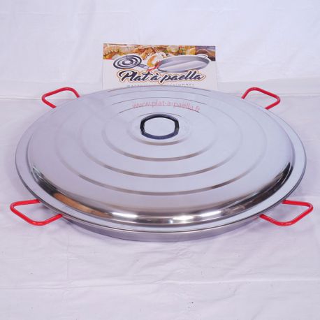 Plat à Paella + couvercle 90 cm pour 50 personnes  - Garcima