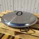 Plat à Paella Garcima émaillé 34cm + couvercle inox pour 6 personnes