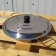 Plat à Paella 32cm en inox + couvercle inox pour 5 personnes 