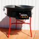Kit cuisson -bbq70  - Plat fonte 80cm - 1 séparation