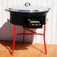 Kit cuisson -bbq70  - Plat fonte 80cm - 1 séparation