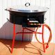Kit cuisson -bbq70  - Plat fonte 80cm - 1 séparation