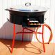Kit cuisson -bbq70  - Plat fonte 80cm - 1 séparation