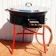 Kit cuisson -bbq70  - Plat fonte 80cm - 1 séparation