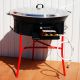 Kit cuisson -bbq70  - Plat fonte 80cm - 1 séparation