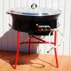 Kit cuisson -bbq70  - Plat fonte 80cm - 1 séparation