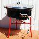 Kit cuisson -bbq70  - Plat fonte 80cm - 1 séparation