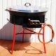 Kit cuisson -bbq70  - Plat fonte 80cm - 1 séparation