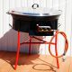 Kit cuisson -bbq70  - Plat fonte 80cm - 1 séparation