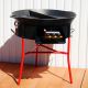 Kit cuisson -bbq70  - Plat fonte 80cm - 1 séparation