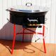 Kit cuisson -bbq70  - Plat fonte 80cm - 1 séparation