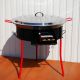 Kit à paella -bbq60  pour 30 personnes  - Plat acier