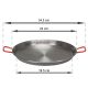 Plat à Paella 24cm Garcima pour 1 personne