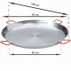 Plat à Paella 90cm en inox pour 50 personnes