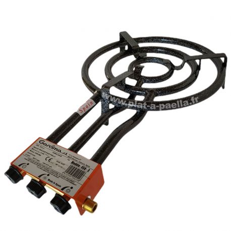 Réchaud Garcima 45cm  3 rampes - 15 Kw