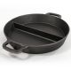 Kit tartiflette -bbq60  - Plat fonte 65cm - 1 séparation
