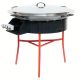 Kit à paella - BBQ70 pour 50 personnes  - Plat acier - Couvercle