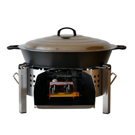 Kit tartiflette  - Poêle en fonte 50 cm