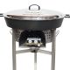 Kit tartiflette pare flammes  inox 45cm - Poêle fonte 65cm - thermocouple pro
