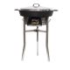 Kit tartiflette pare flammes  inox 45cm - Poêle fonte 65cm