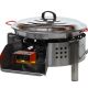 Kit à paella - BBQ INOX 45 cm - Plat acier - Couvercle-  pour 12 personnes 