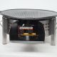 Kit plancha fonte émaillée 65cm - bbq45 inox - Thermocouple 