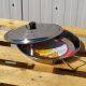 Plat à Paella 26cm inox avec couvercle Inox - Garcima