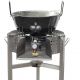 Kit  friteuse pro à gaz bbq40- 11 litres - 40 cm