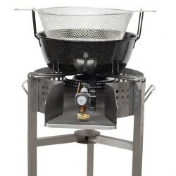 Kit  friteuse pro à gaz bbq40- 11 litres - 40 cm