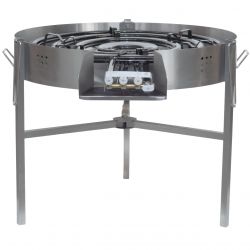  Pare flamme 100 cm inox pour réchauds diamètre 800mm et 900mm
