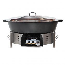 Kit tartiflette  -bbq70 - Plat fonte 80cm - rechaud pro