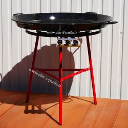 Kit à paella pour 50 personnes - Poêle émaillée