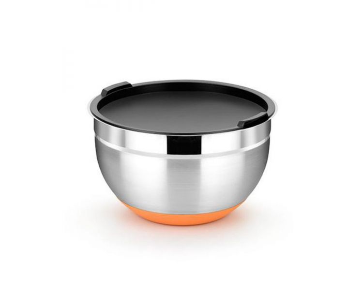 Bol en inox avec couvercle 3.2litres