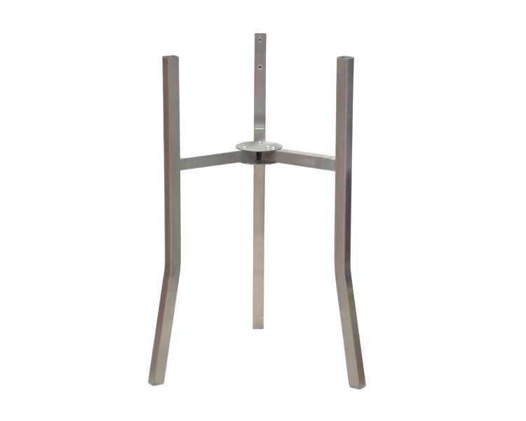 Pieds renforcé inox pour pliable pour pare flame  45cm