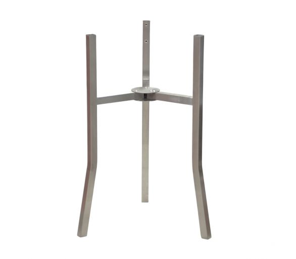 Pieds renforcé inox pour pliable pour pare flame  45cm