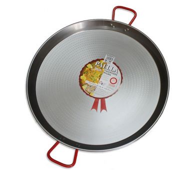 Plat à Paella acier 70cm Garcima pour 30 personnes