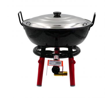 kit poele creuse 38cm - 14 personnes
