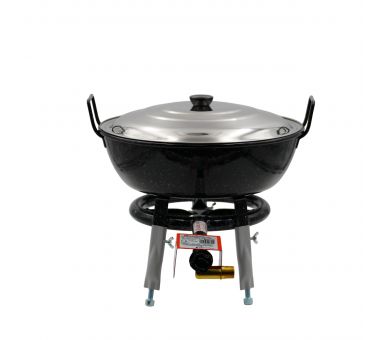 kit poele creuse 45cm - 20 personnes