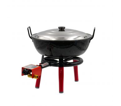 kit poele creuse 45cm - 20 personnes