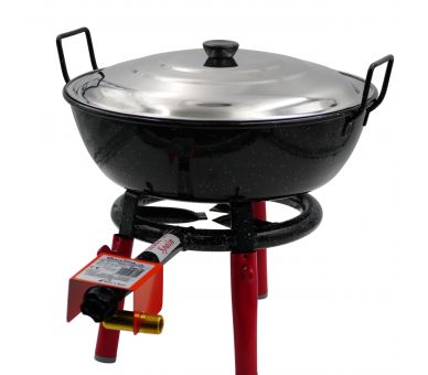 kit poele creuse 45cm - 20 personnes